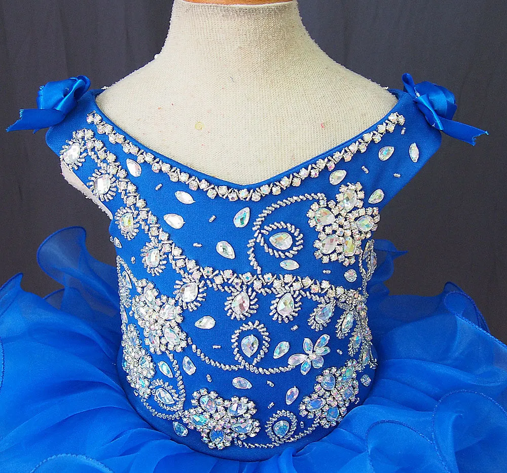 16 colors---Infant/toddler/baby/children/kids Girl's Pageant Dress 1~4T G091-3
