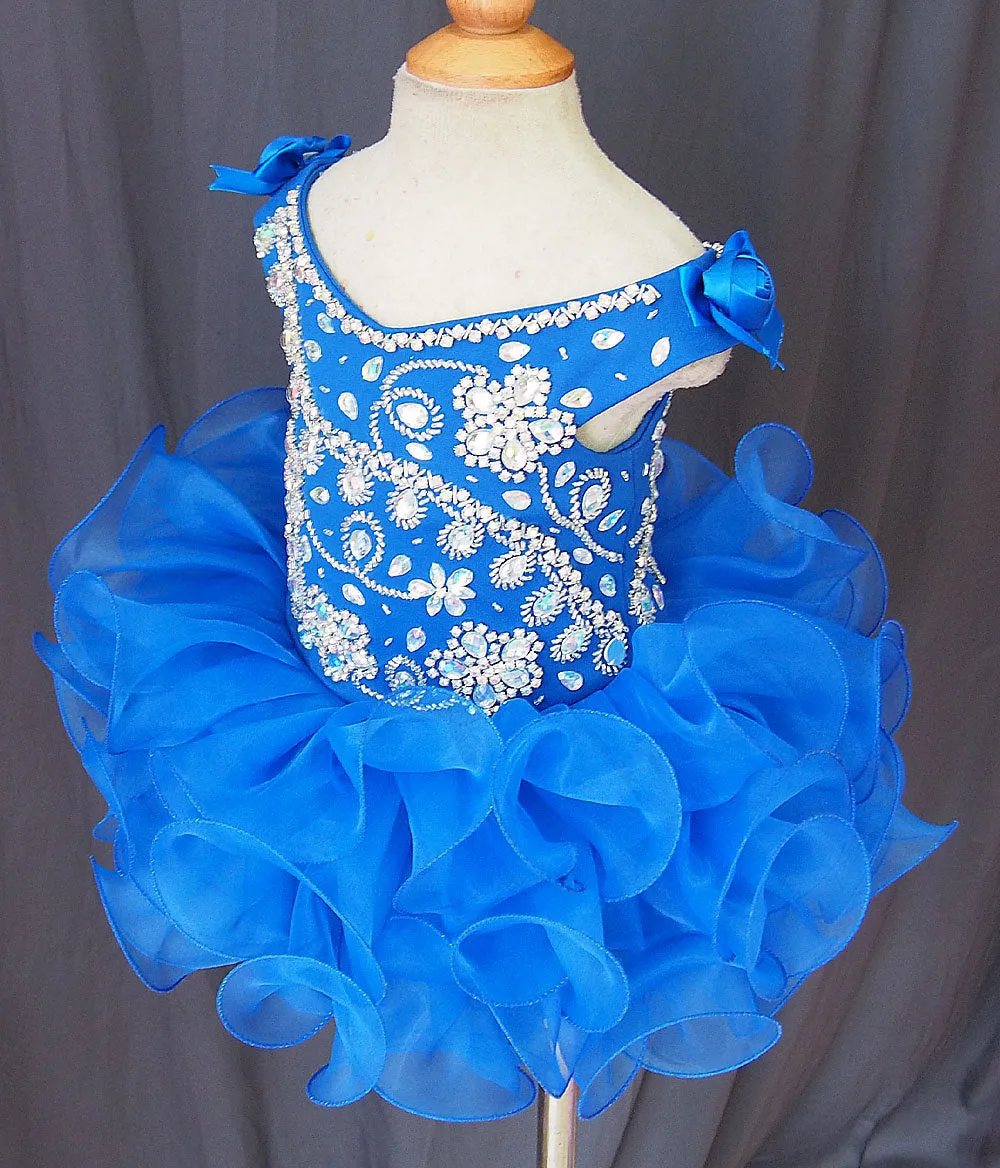 16 colors---Infant/toddler/baby/children/kids Girl's Pageant Dress 1~4T G091-3