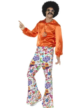 1960s Groovy Flared Trousers Men's Fashion