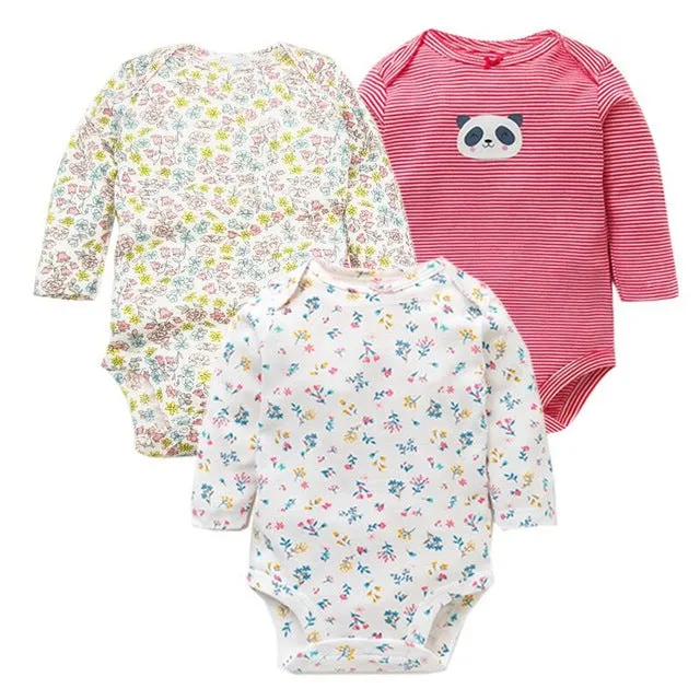 3pcs Baby Bodysuit 0-24M