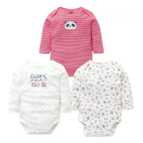 3pcs Baby Bodysuit 0-24M