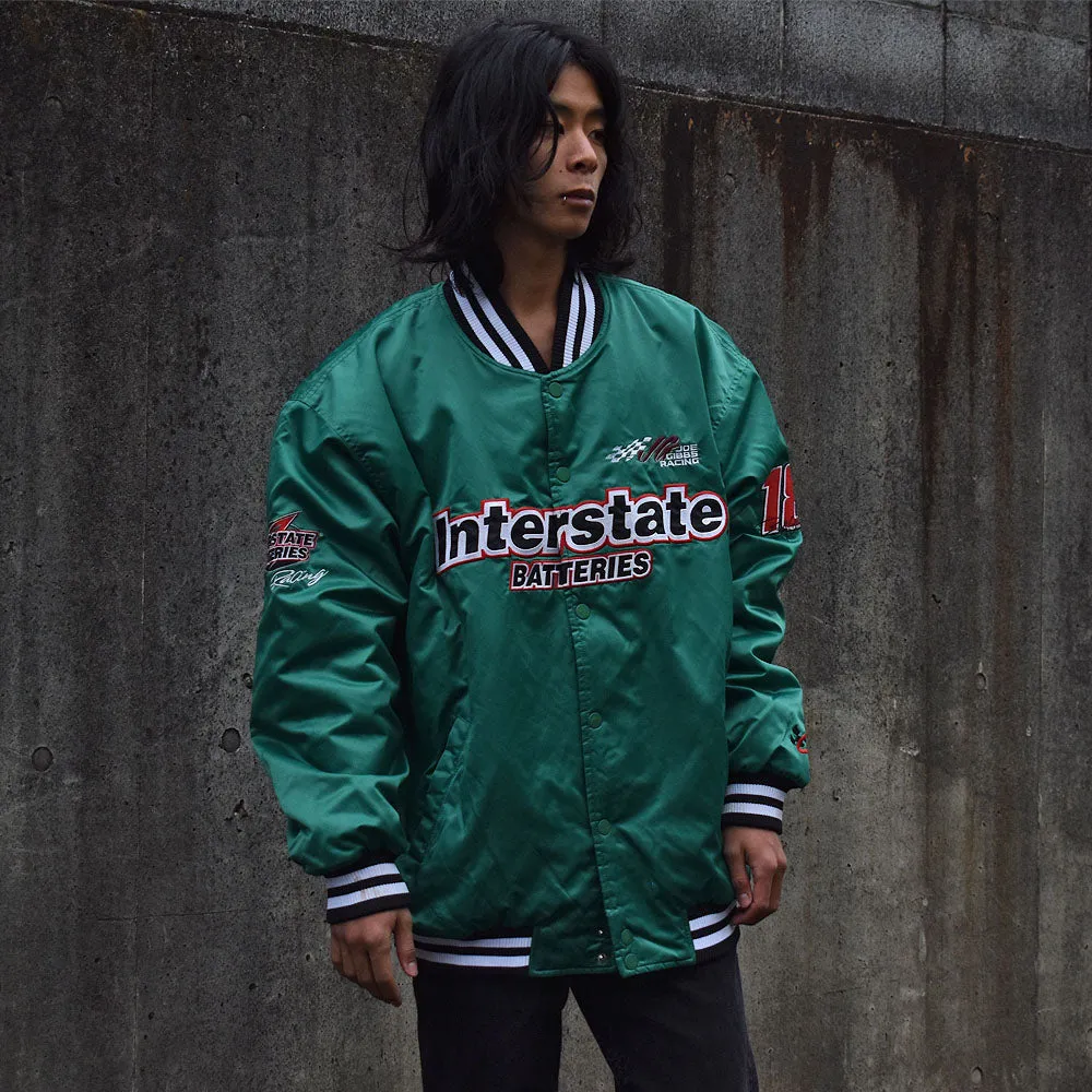 90's　Chase Authentics レーシング スタジャン アワードジャケット　230115
