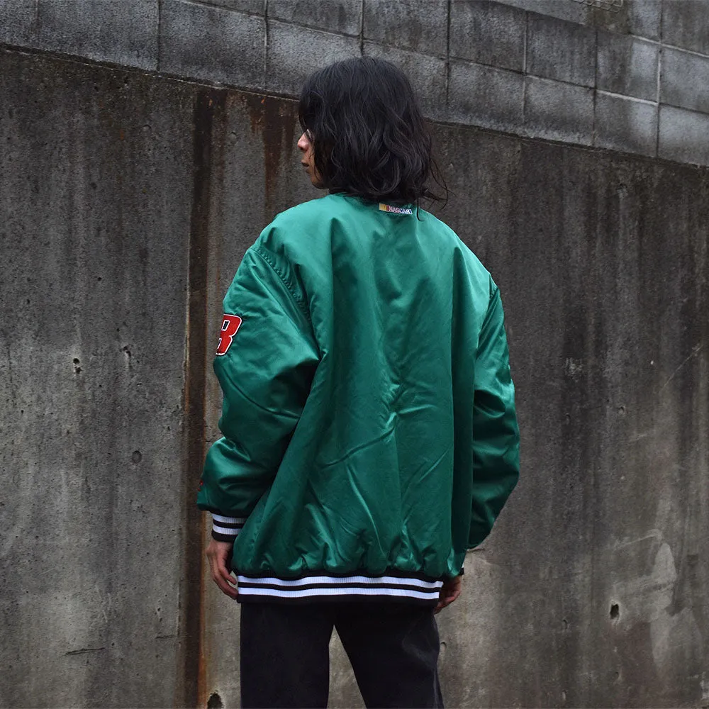 90's　Chase Authentics レーシング スタジャン アワードジャケット　230115