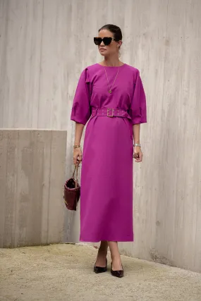 Agata dress wild aster
