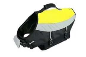 Alcott Water Adventure Jacket Neon Yellow Medium Dog Life Jacket