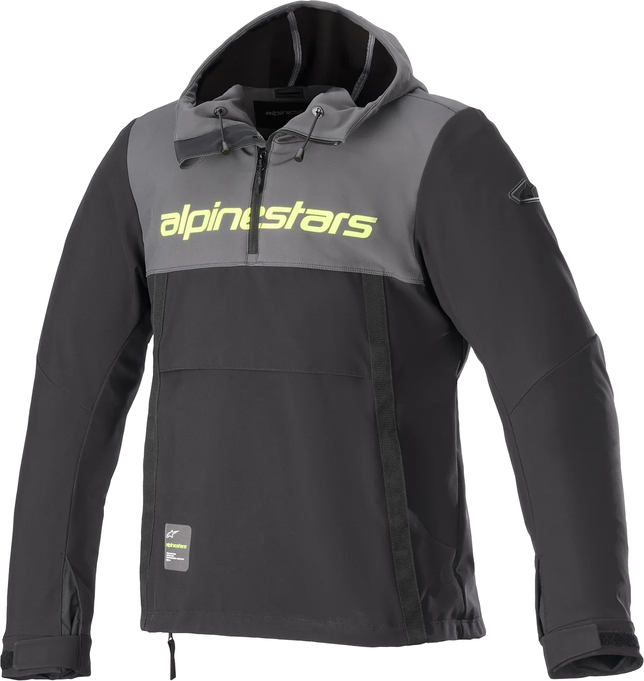 ALPINESTARS Sherpa Jacket - Black/Gray/Yellow - Medium 4208123-9151-M