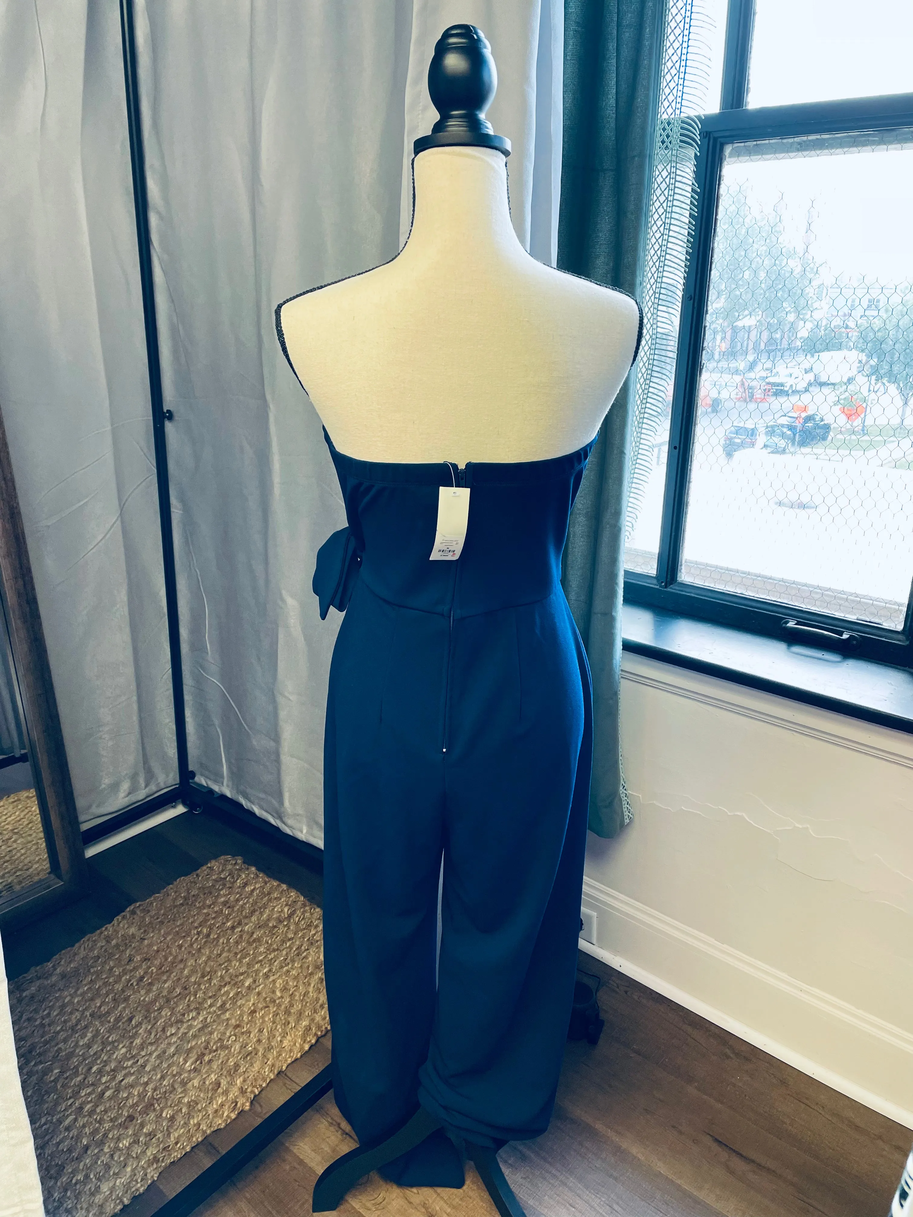 ALYA Navy Jumpsuit (M)