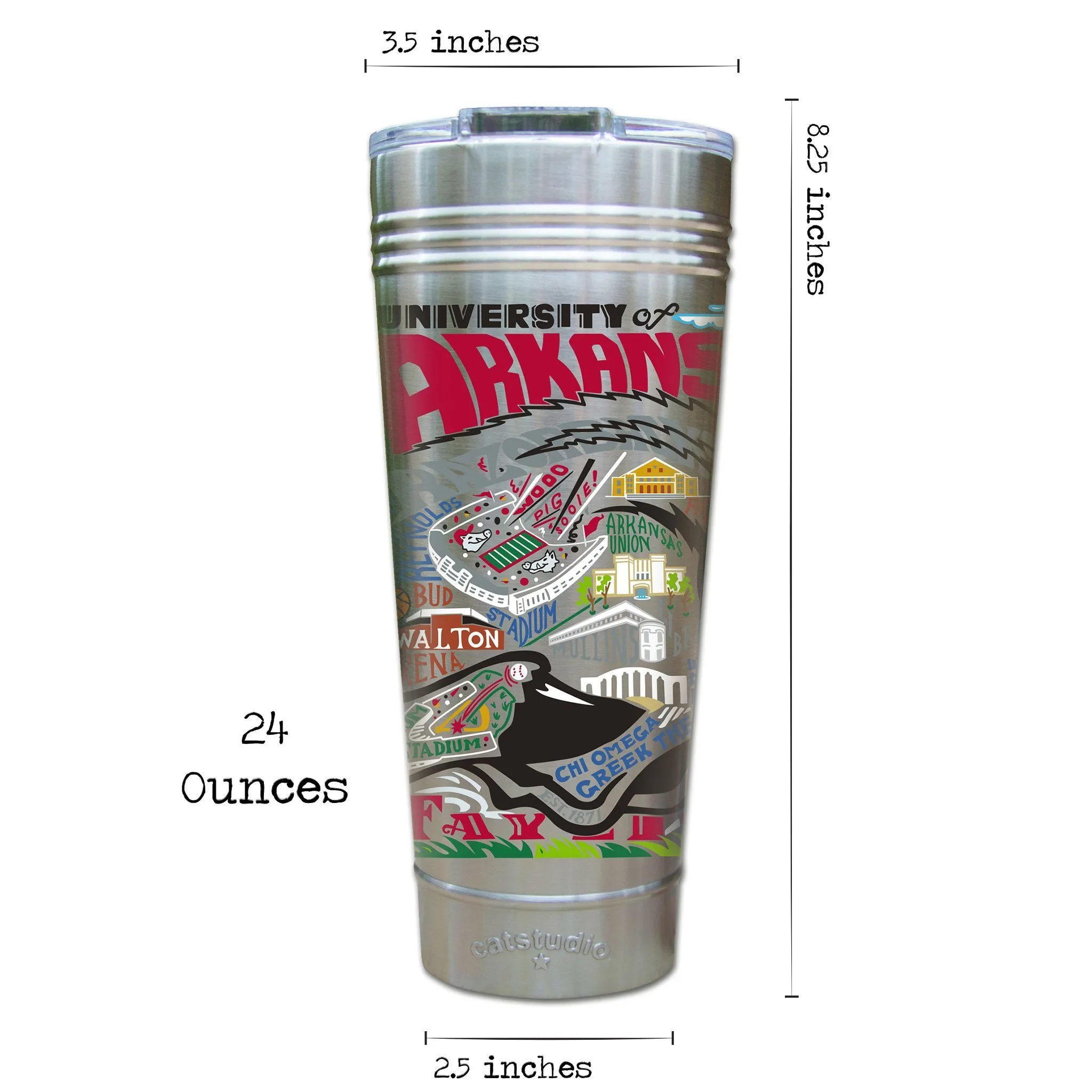 Arkansas, University of Collegiate Thermal Tumbler