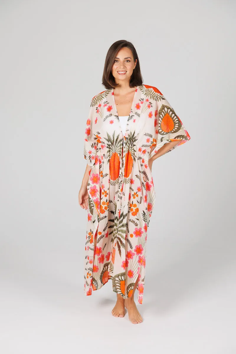 Asta Long Kaftan, Pineapple
