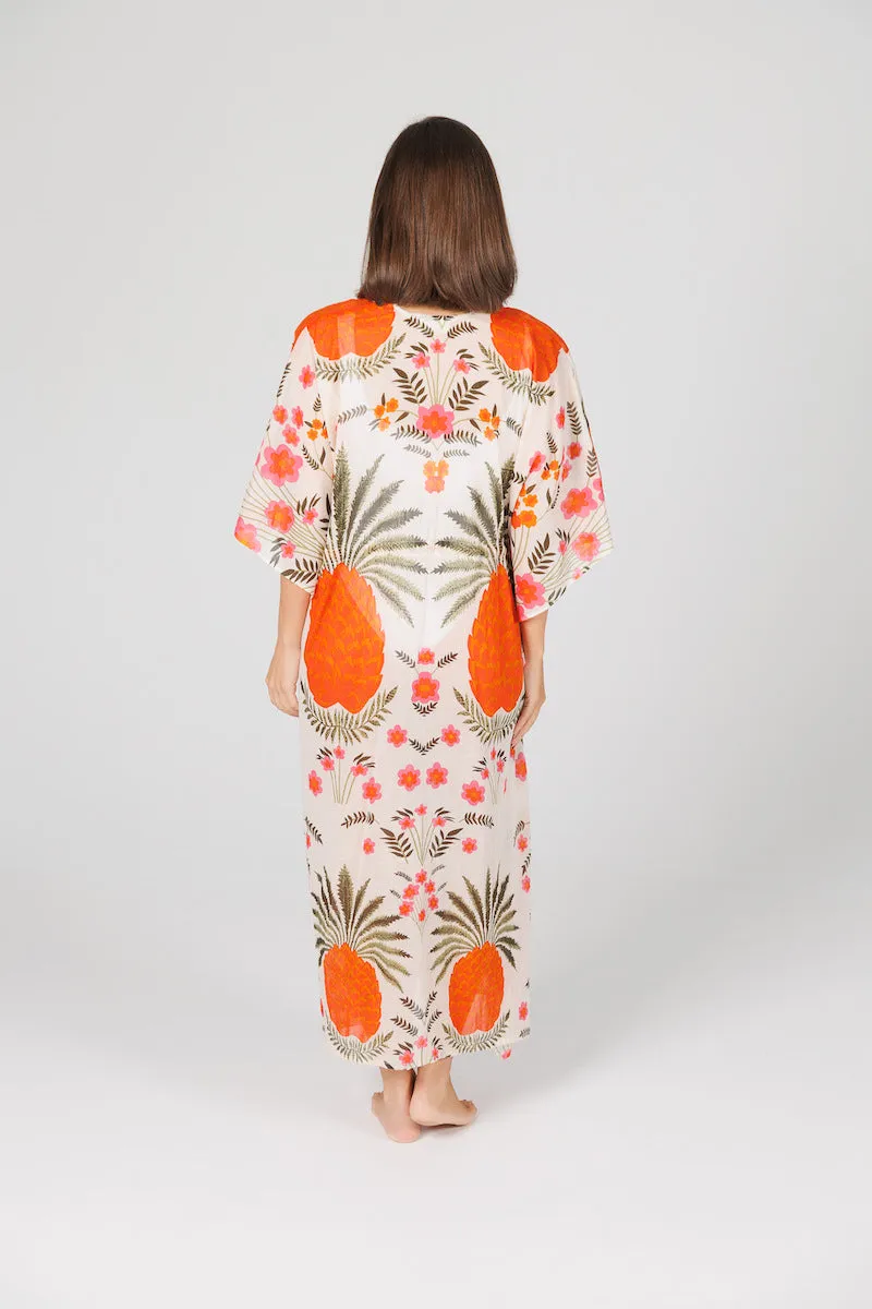 Asta Long Kaftan, Pineapple