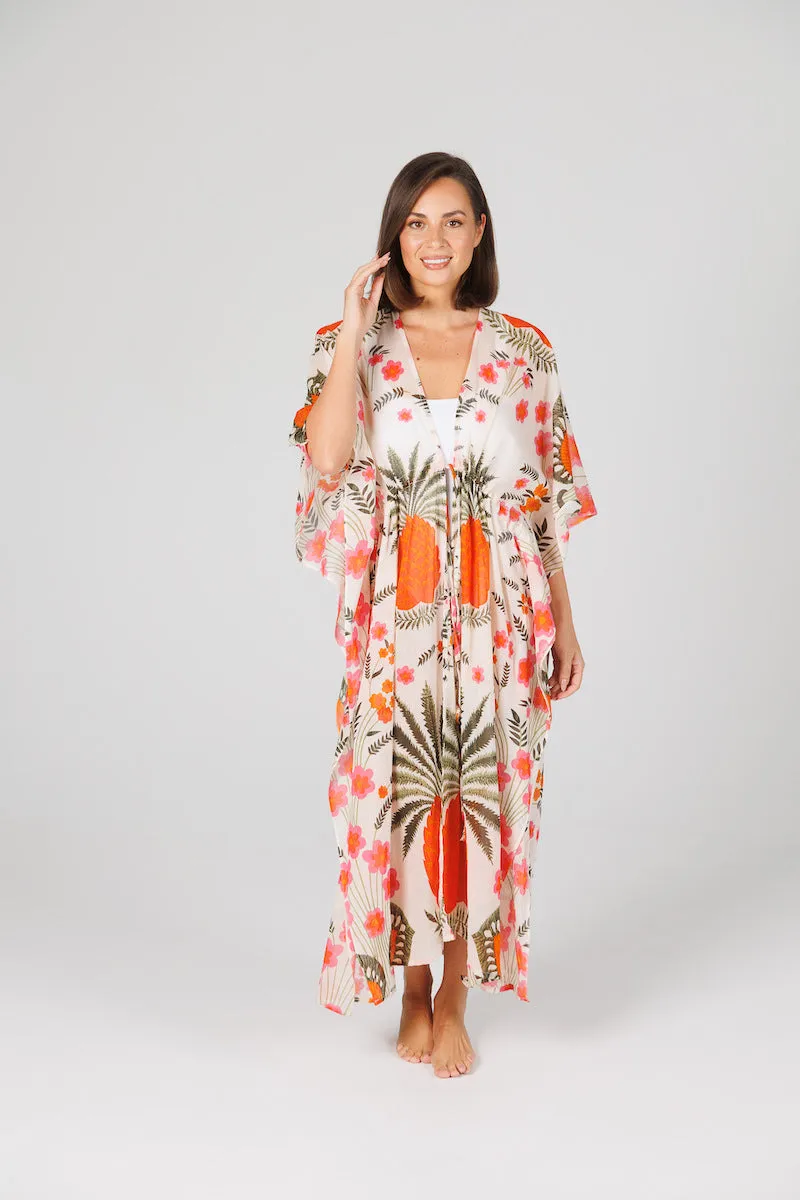 Asta Long Kaftan, Pineapple