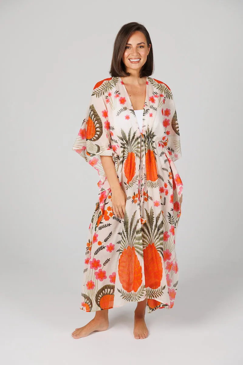 Asta Long Kaftan, Pineapple