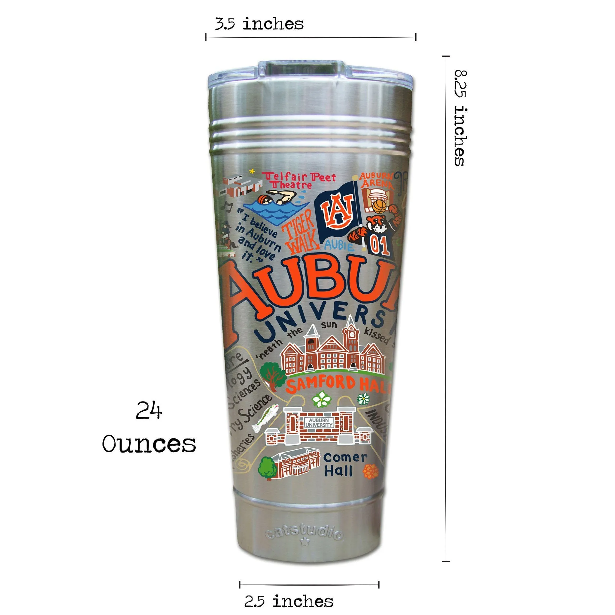 Auburn University Collegiate Thermal Tumbler