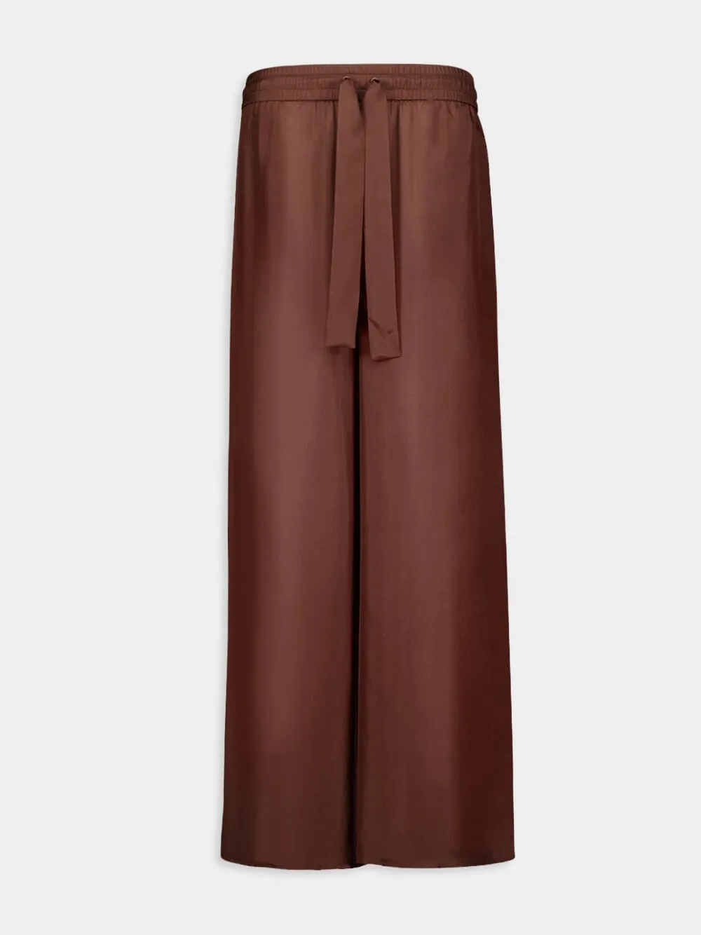 August Relaxed Silk Trousers