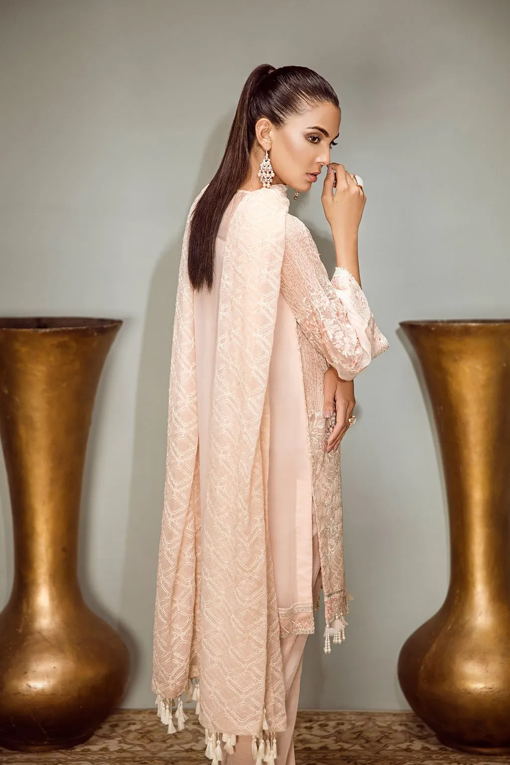 Baroque Isabella Embroidered Chiffon Collection 2018 – Valse