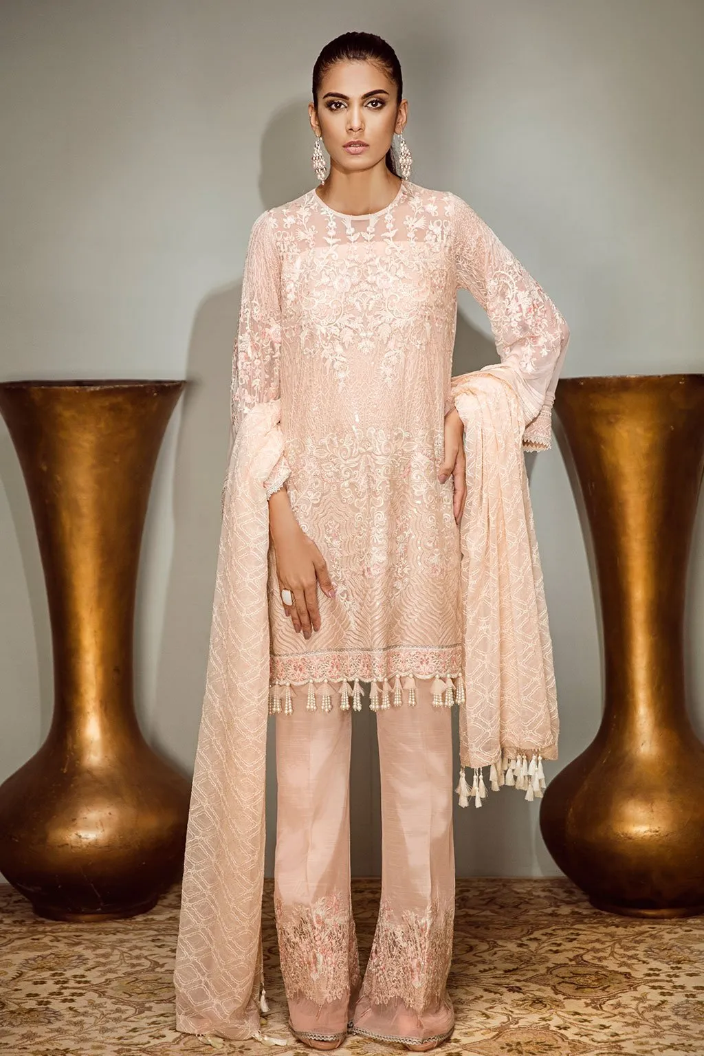 Baroque Isabella Embroidered Chiffon Collection 2018 – Valse