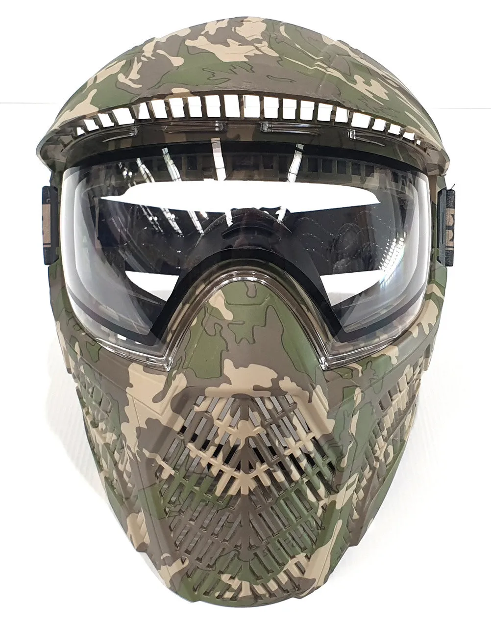 BASE GS-O Green Camo Paintball Mask