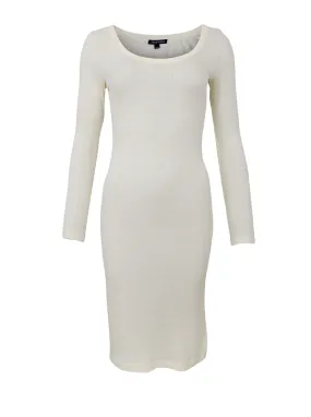 BCTEA ls slip dress - Off White