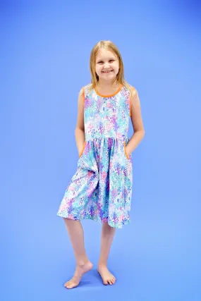 Be Bright Milk Silk Pocket Tank Dress
