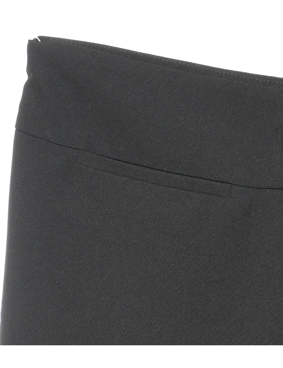 Black Flared Trousers - W35 L31
