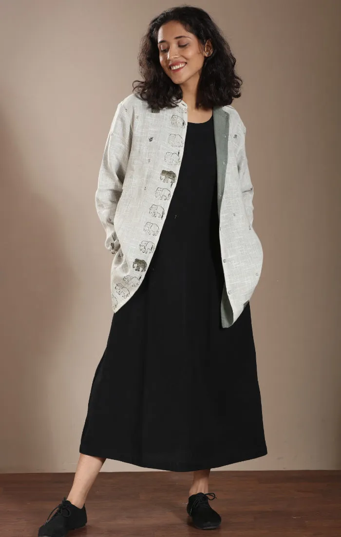 Black Midi Dress