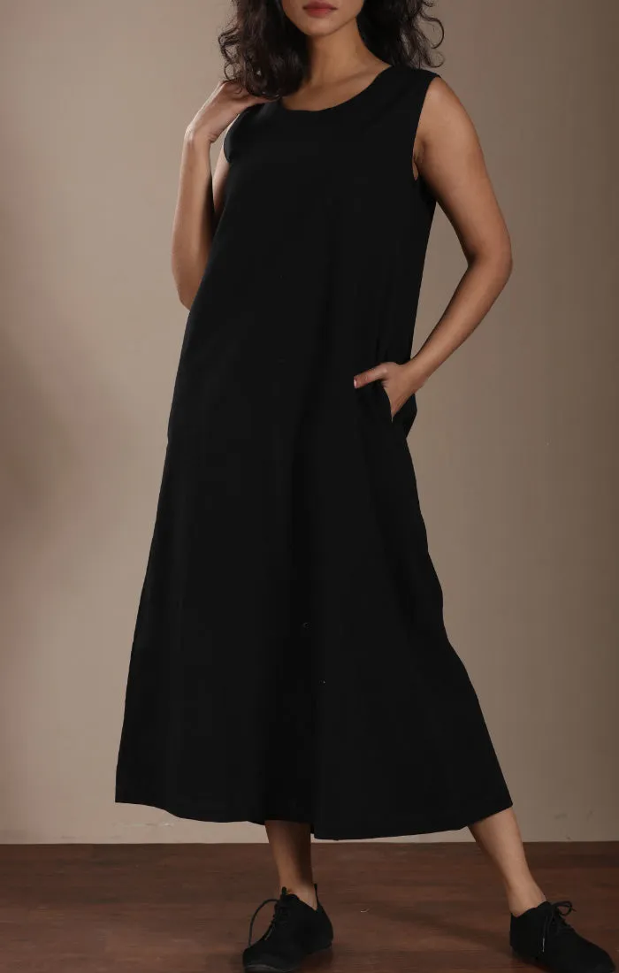 Black Midi Dress
