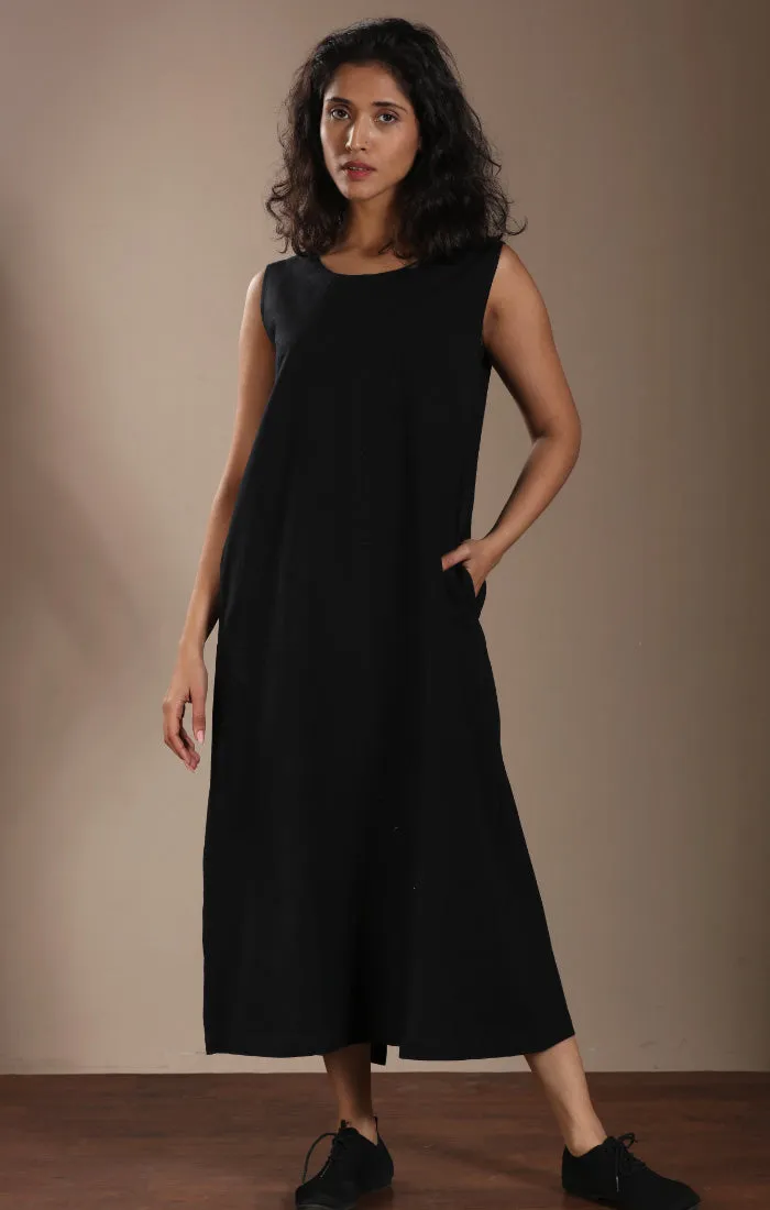 Black Midi Dress