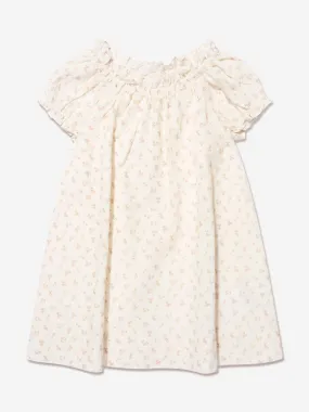 Bonpoint Baby Girls Sleeveless Sidwell Dress in White