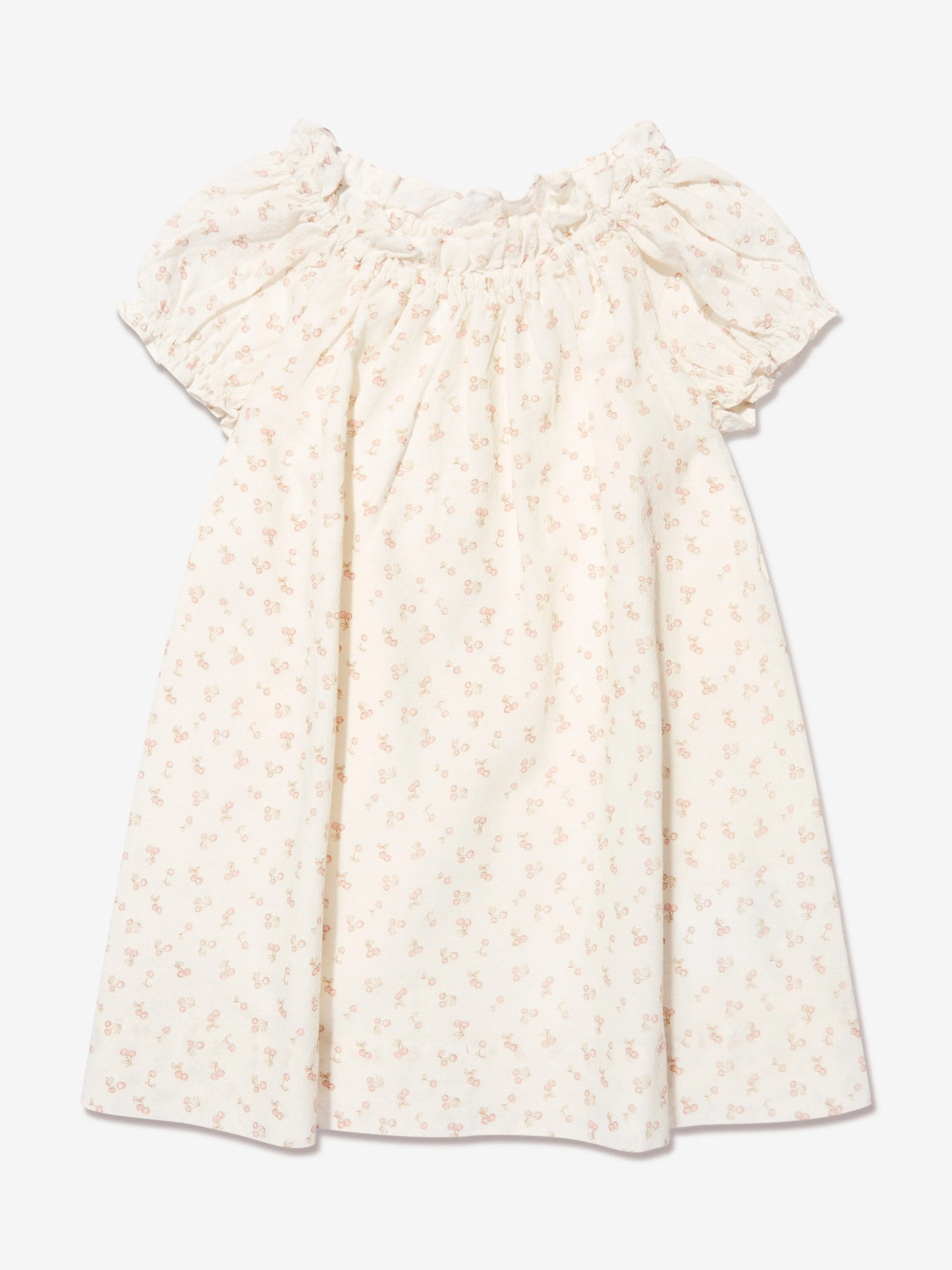 Bonpoint Baby Girls Sleeveless Sidwell Dress in White