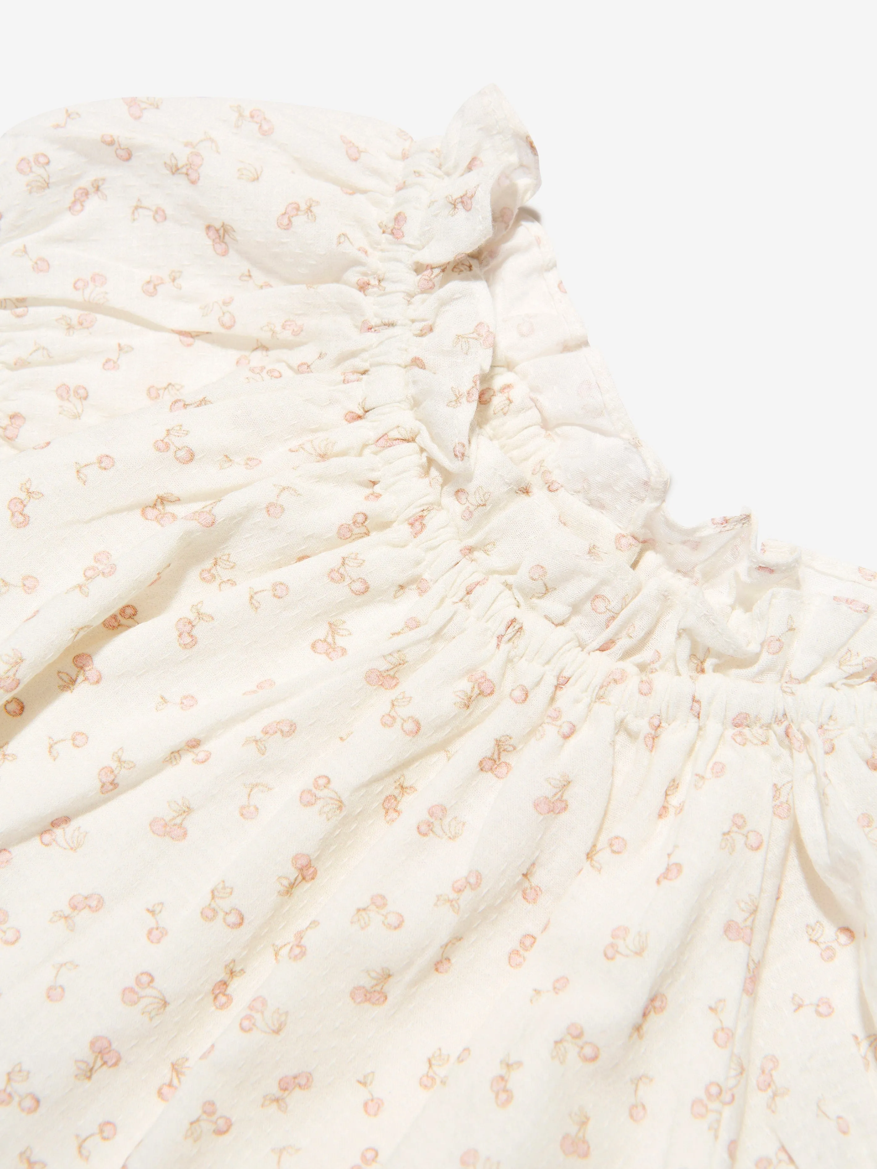 Bonpoint Baby Girls Sleeveless Sidwell Dress in White