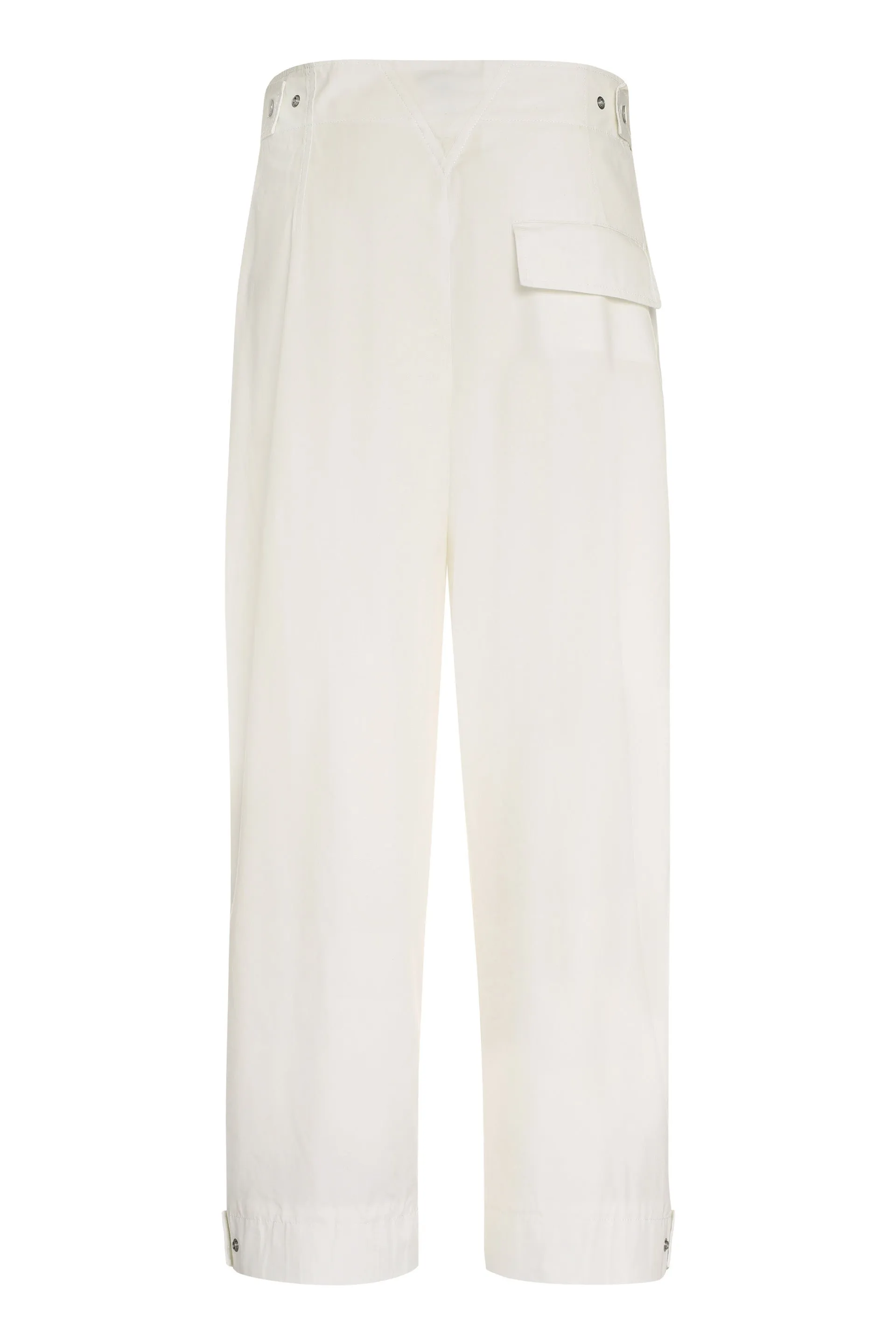 Bottega Veneta High Waist Wide-Leg Pants