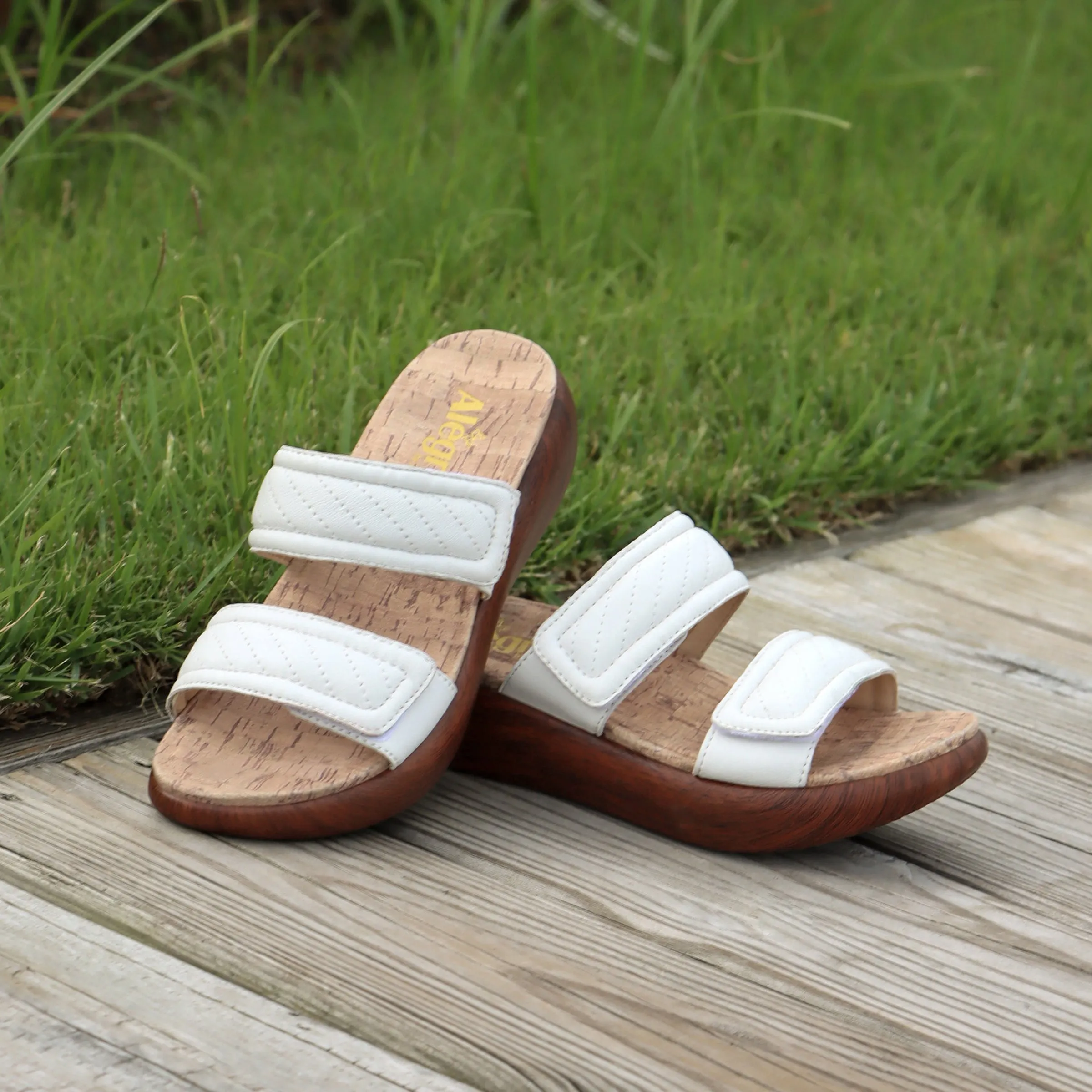 Brayah White Sandal