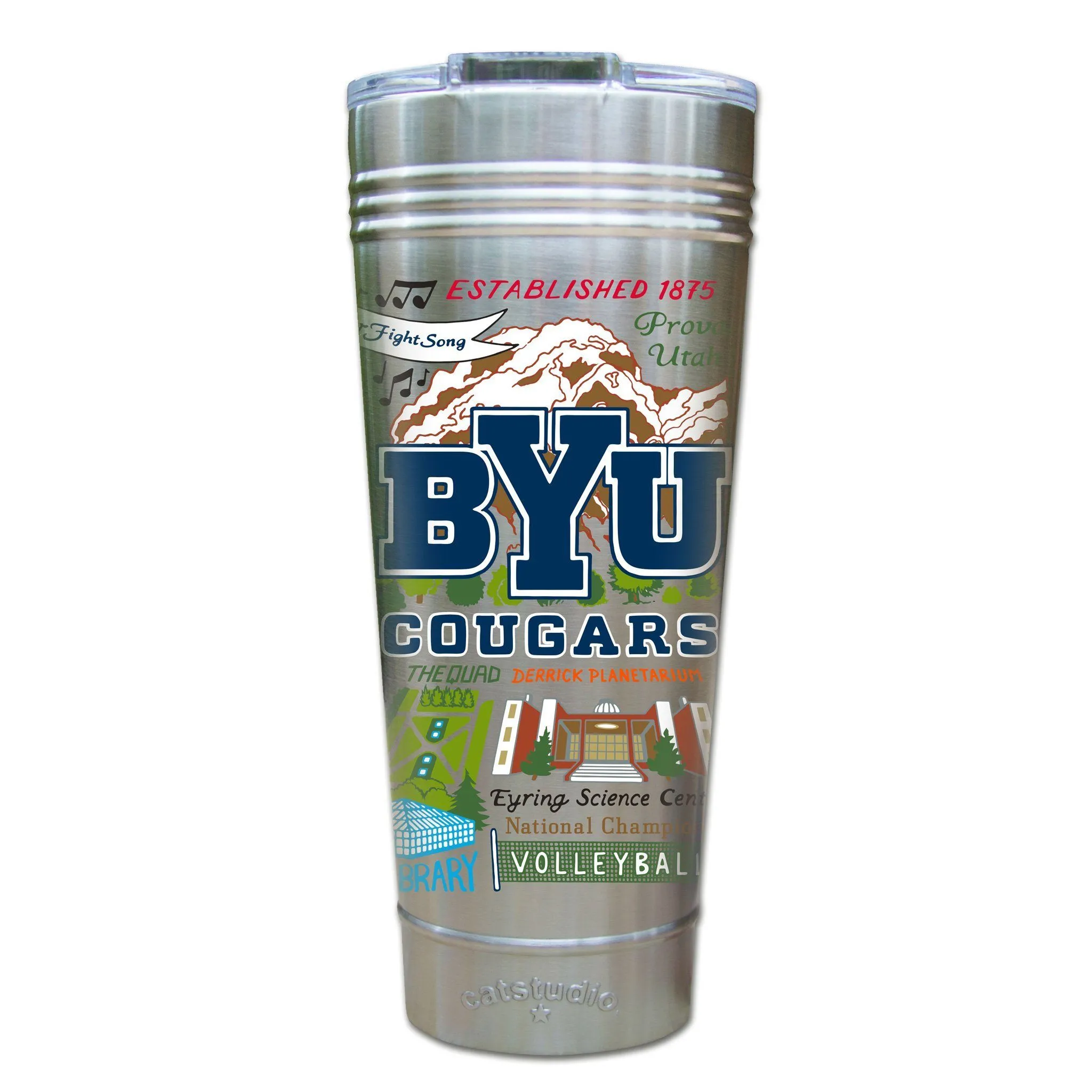 Brigham Young University Collegiate Thermal Tumbler