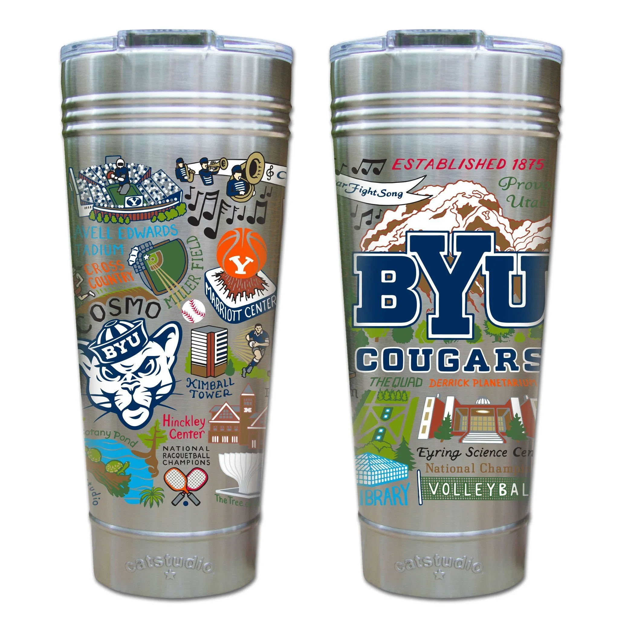 Brigham Young University Collegiate Thermal Tumbler