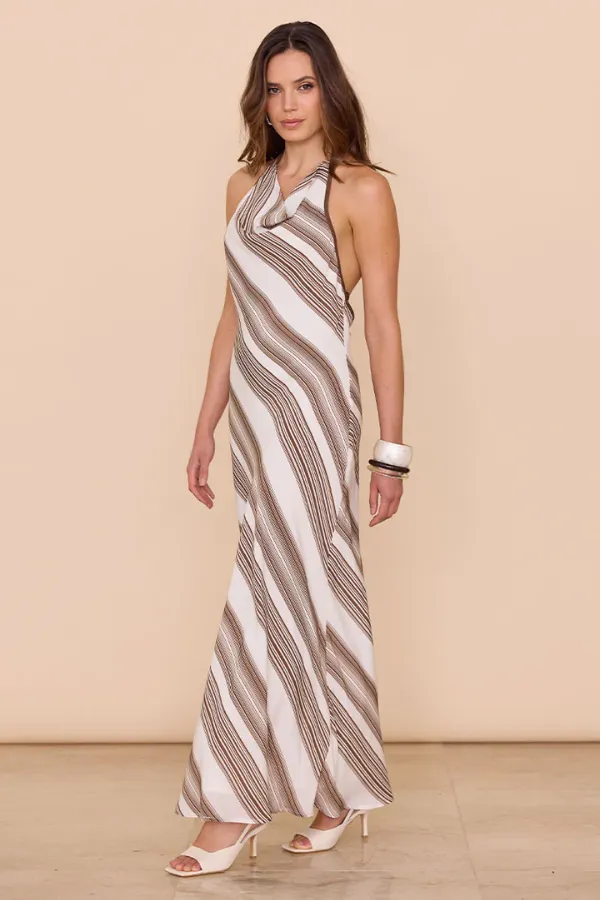 Bronte Dress Coffee