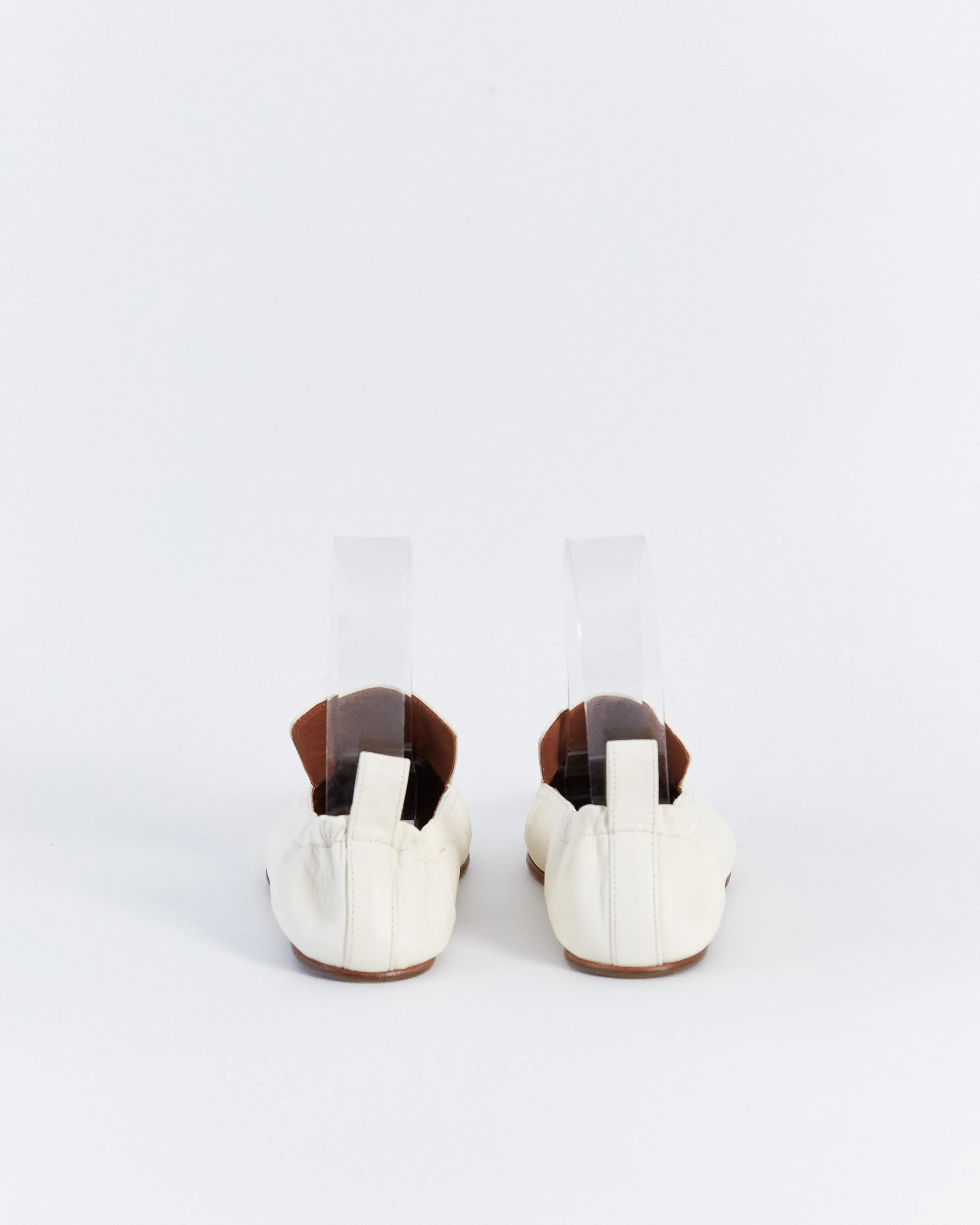 Camilla And Marc 'kai' leather loafers, cream, 38