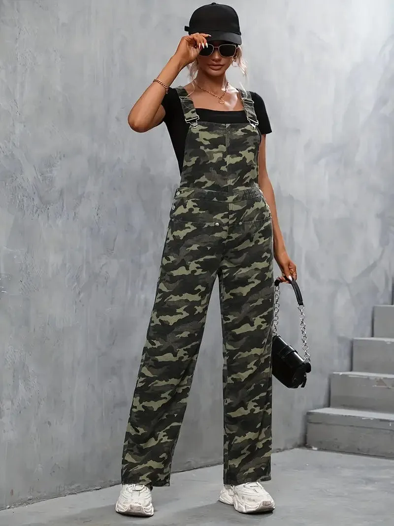 Casual Corduroy Jumpsuit