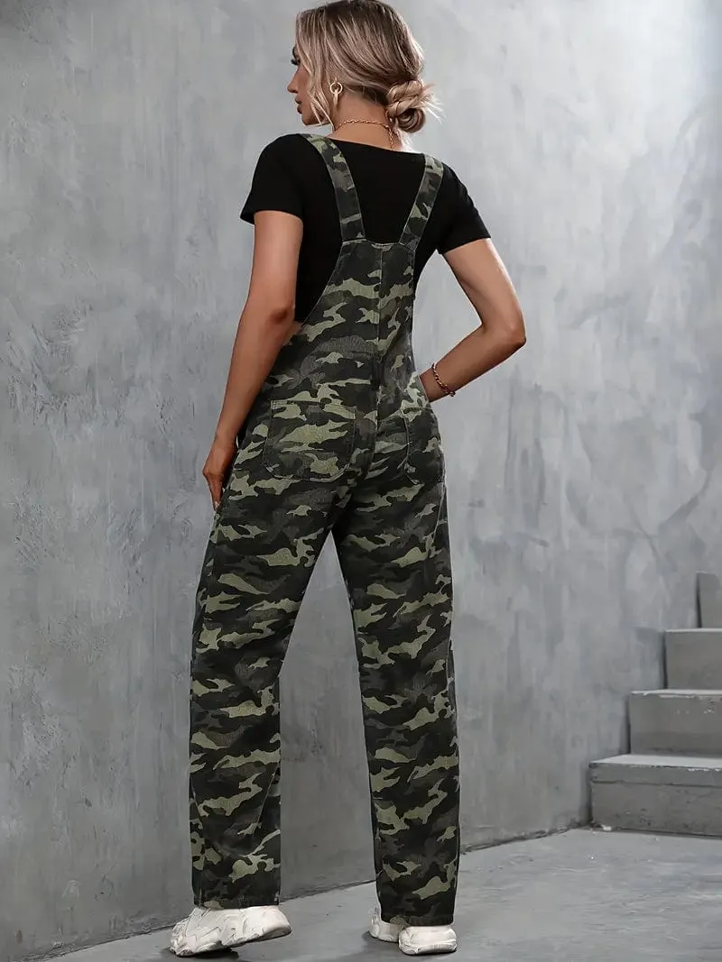 Casual Corduroy Jumpsuit