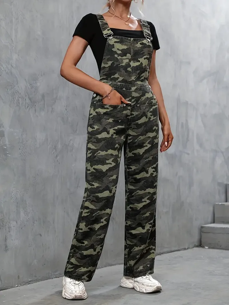Casual Corduroy Jumpsuit