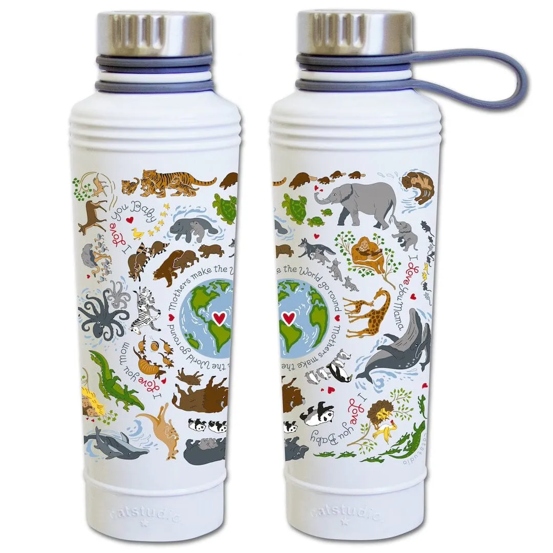 Celebrating Moms Thermal Bottle - White