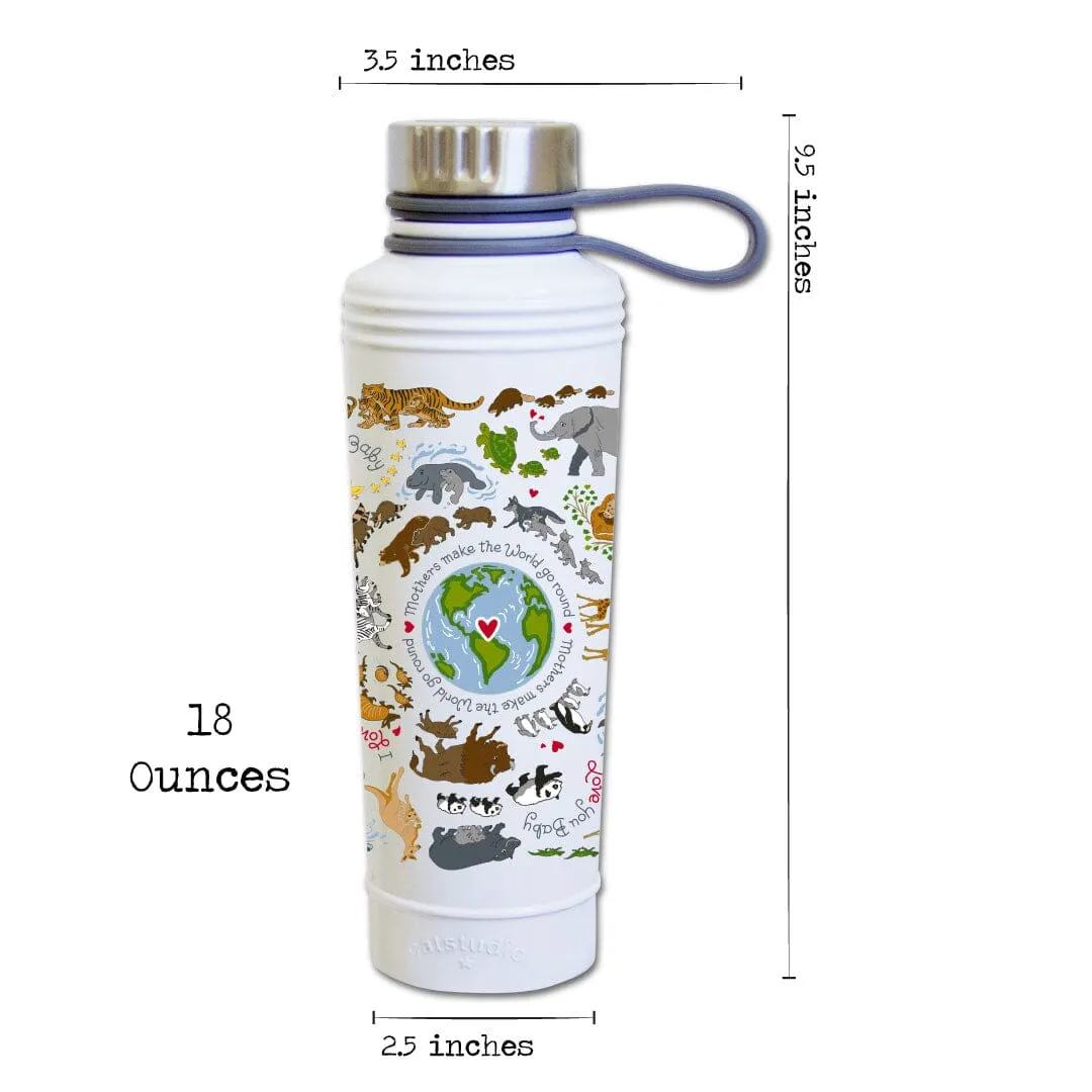 Celebrating Moms Thermal Bottle - White