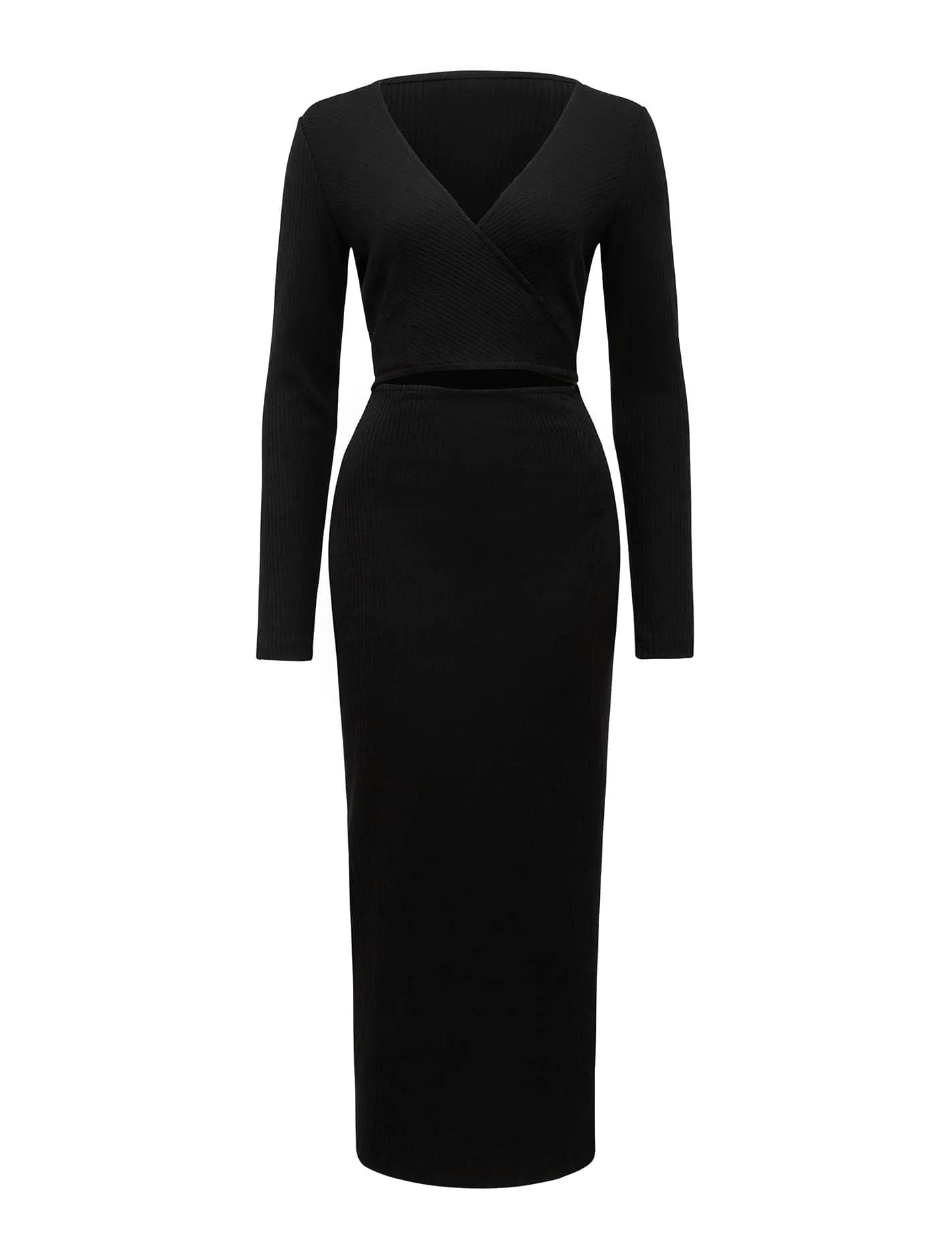 Chloe Wrap Midi Dress