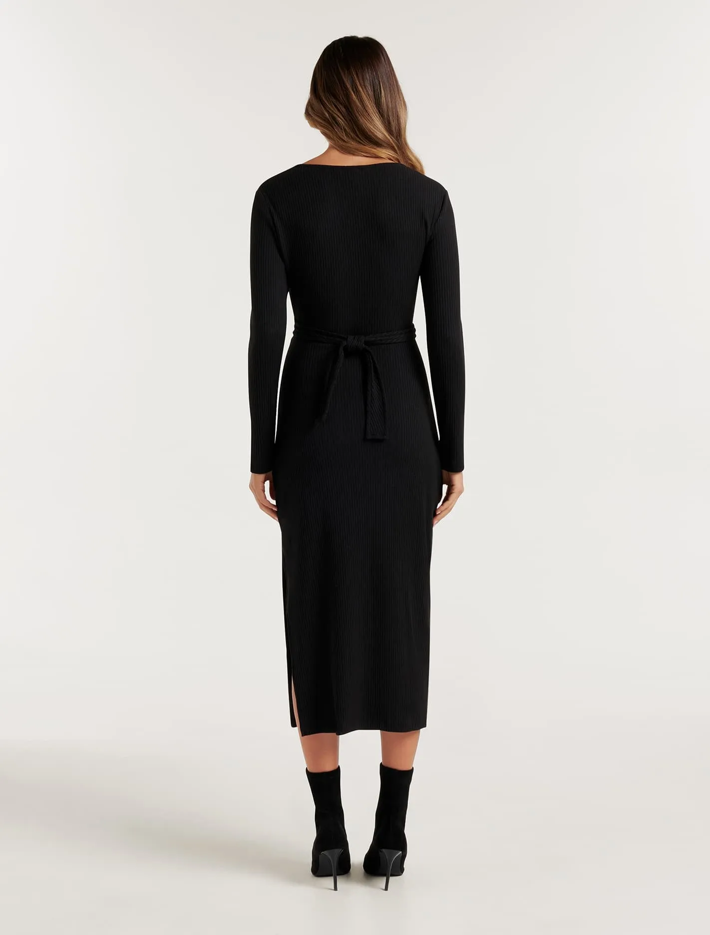 Chloe Wrap Midi Dress