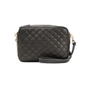 Clare V. - Midi Sac in Black Quilted Fantastic
