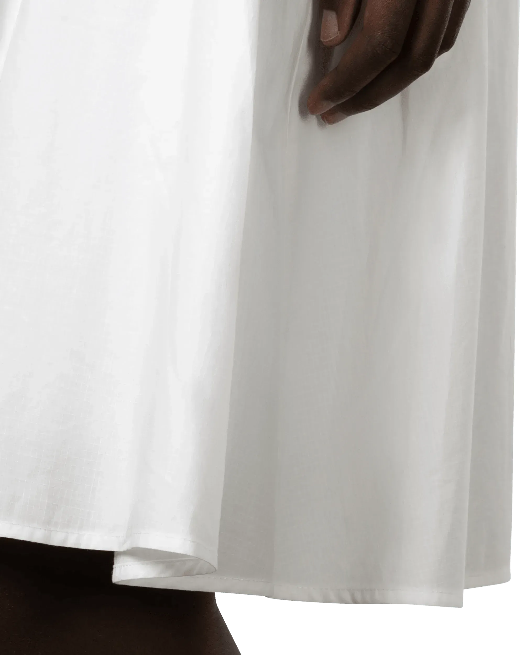 Collared Cotton Shirt Dress