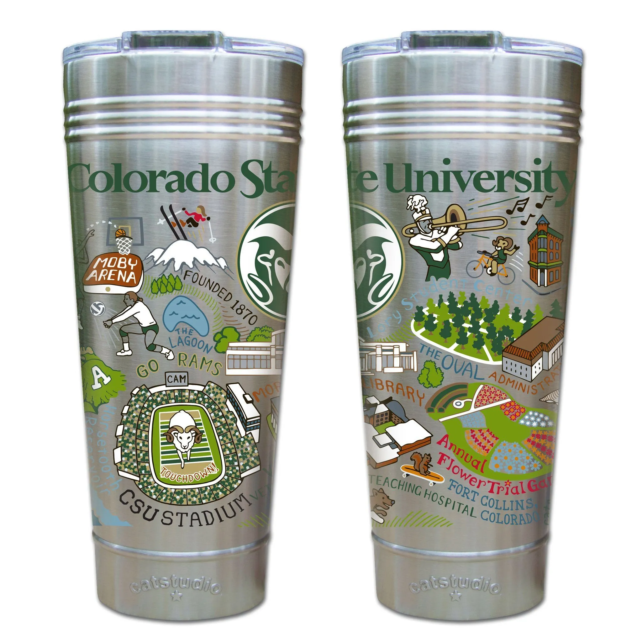Colorado State University Collegiate Thermal Tumbler