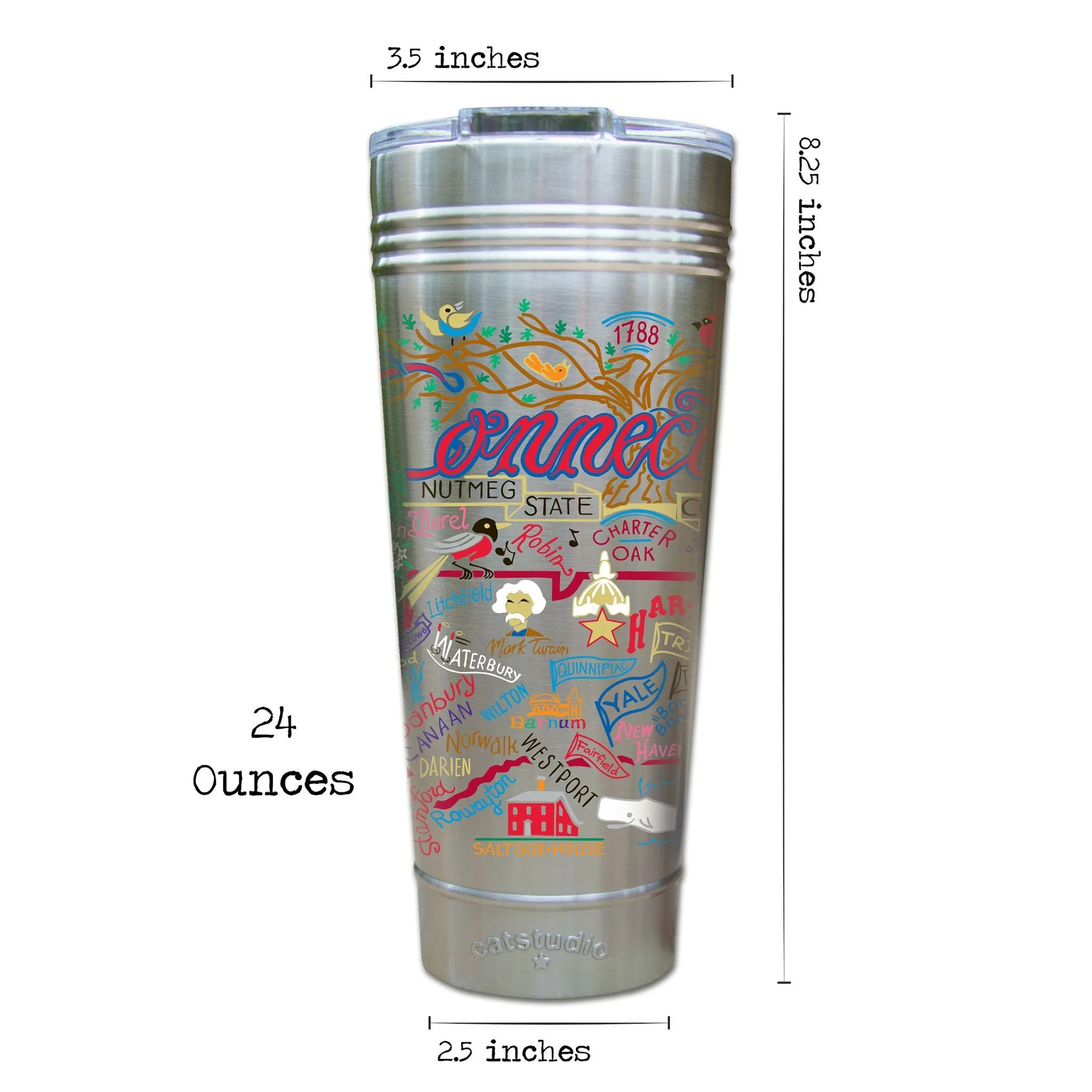 Connecticut Thermal Tumbler