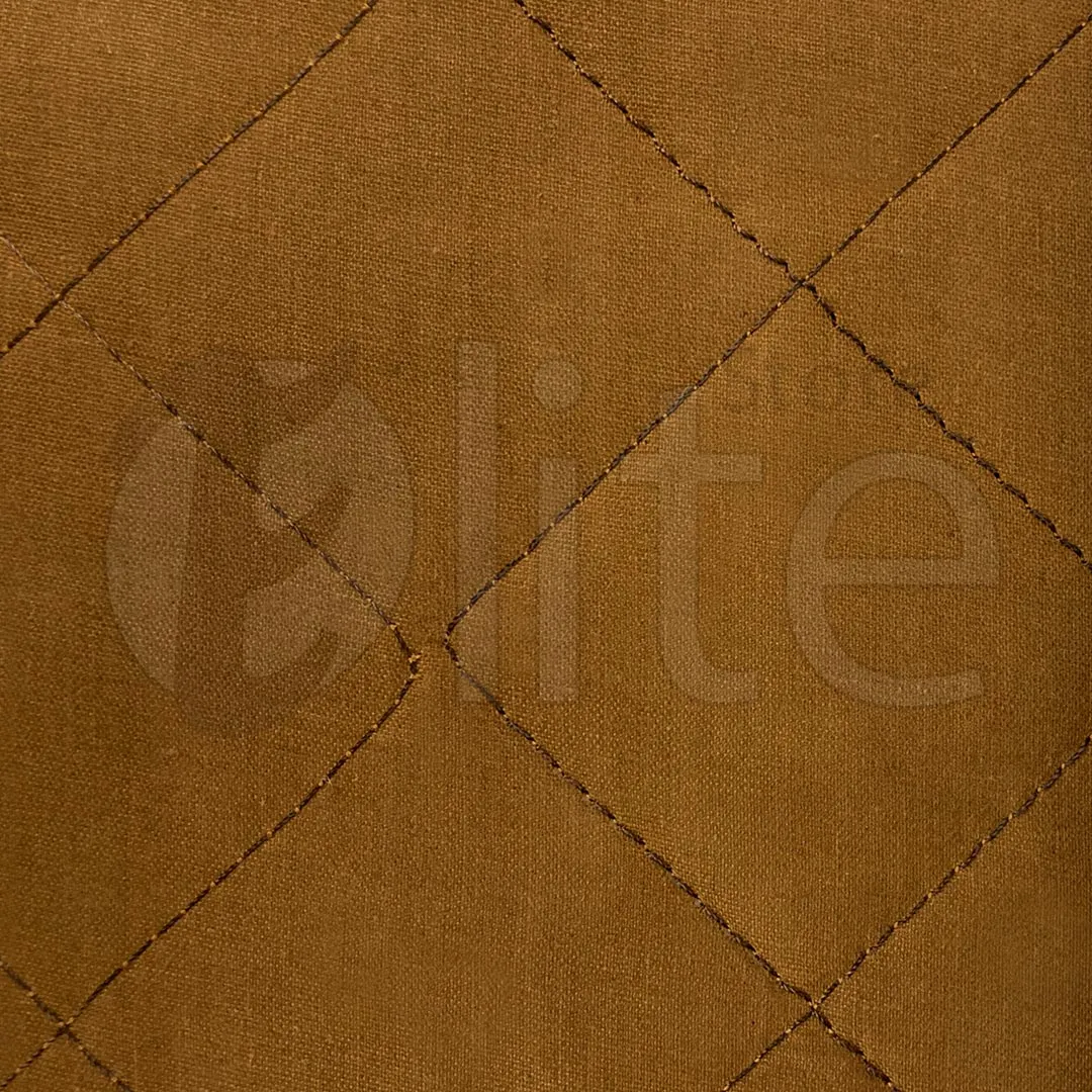 Cotton Quilted Sofa Cover – Copper Color