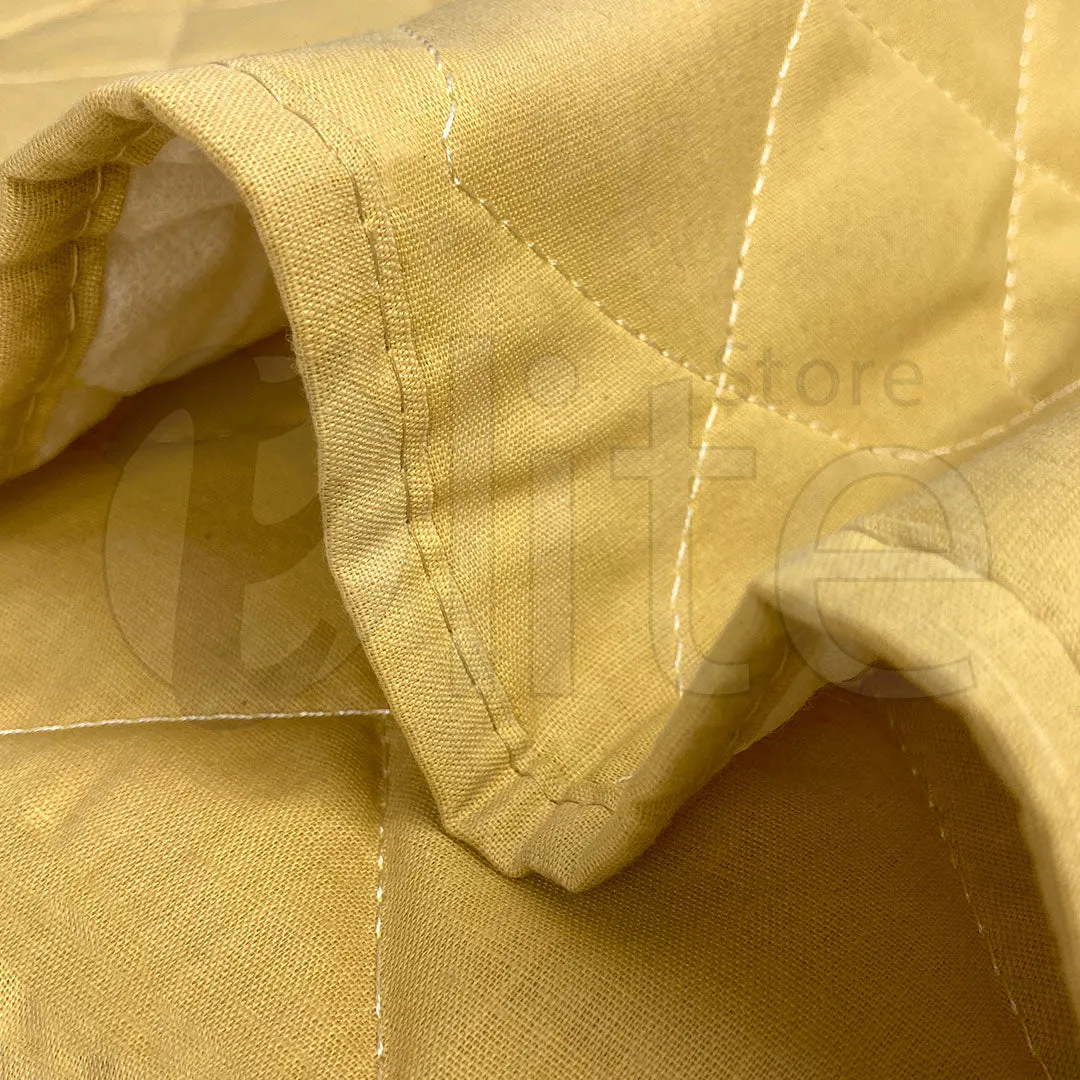 Cotton Quilted Sofa Cover – Skin Color