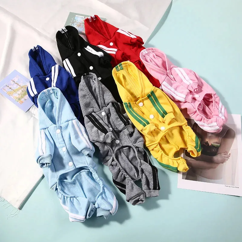 Cozy Dog Jumpsuit for Small & Medium Dogs – Stylish Pet Outfit